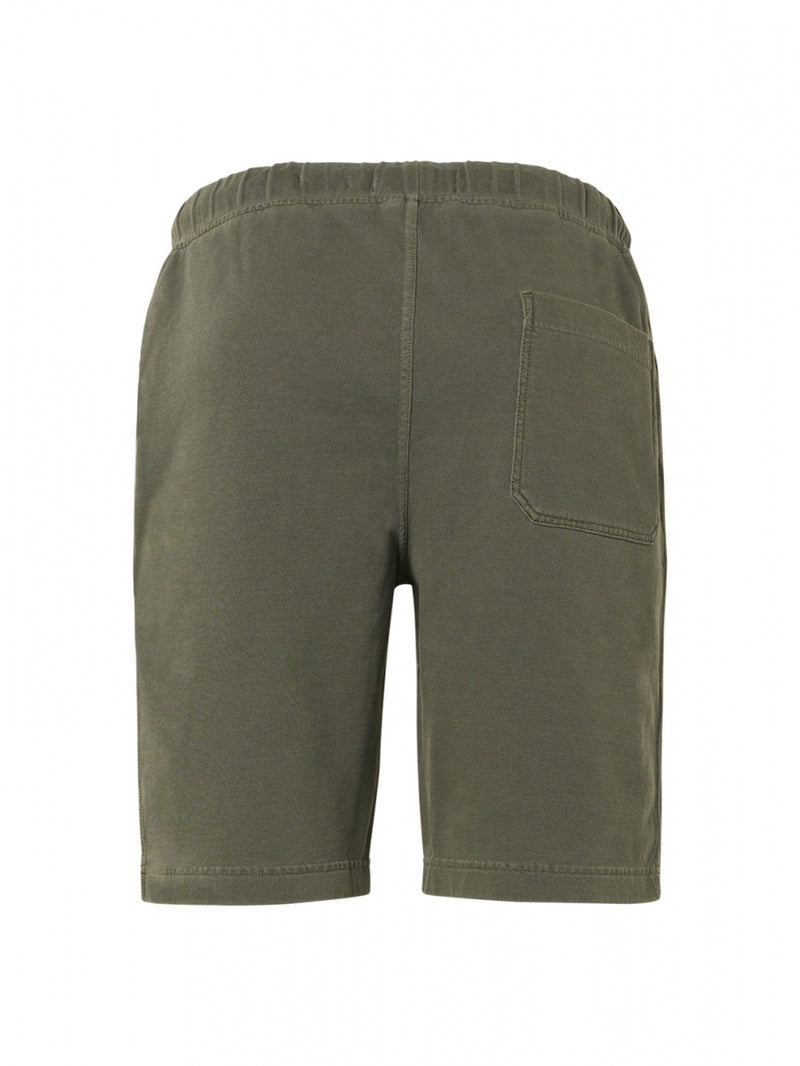 Short Sweat Garment Dyed | Army