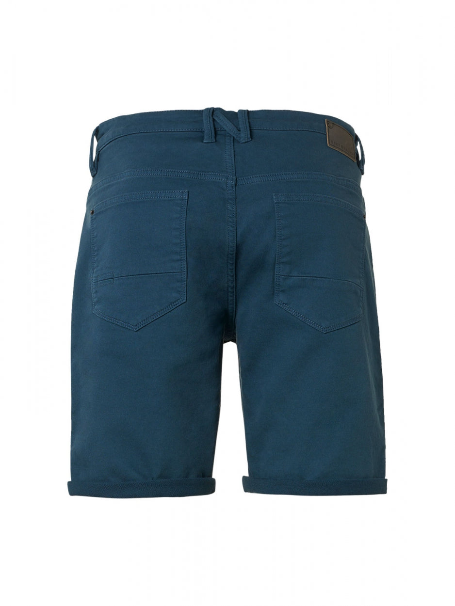 Short Coloured JOG Stretch | Carbon Blue