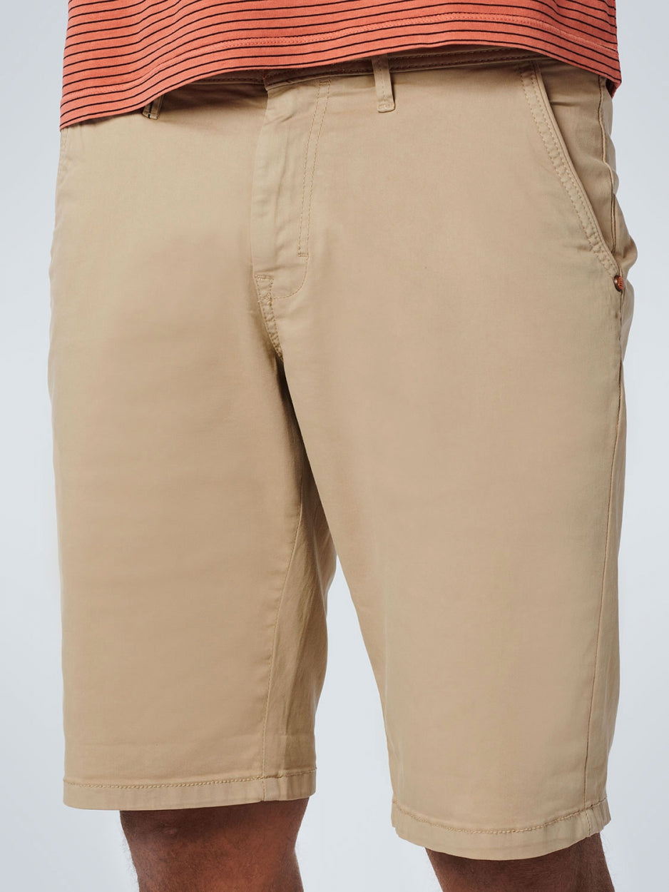 Short Chino Garment Dyed Twill Stretch | Sand