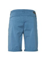 Short Chino Garment Dyed Twill Stretch | Blue