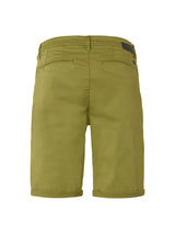 Short Chino Garment Dyed Twill Stretch | Light Green