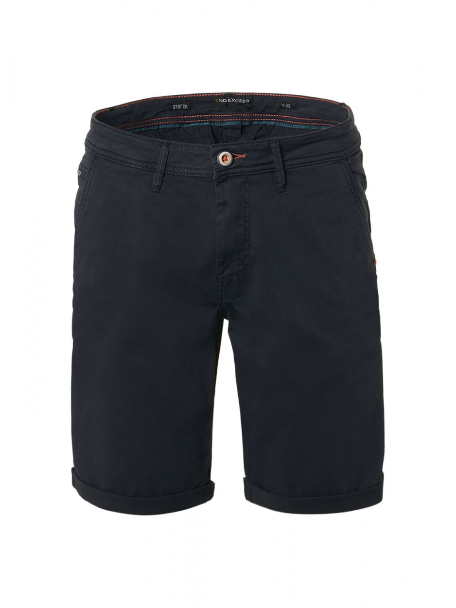 Short Chino Garment Dyed Twill Stretch | Night