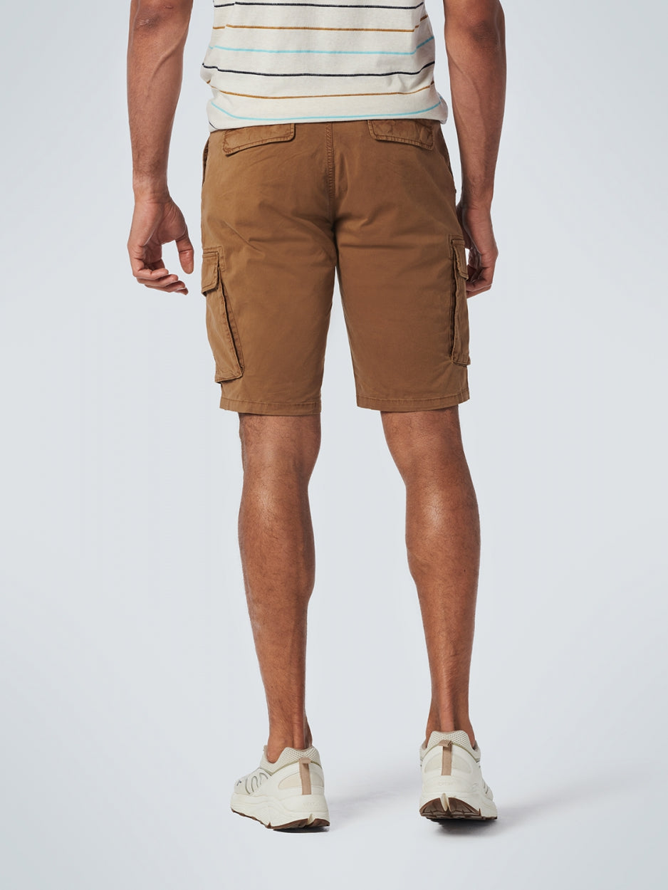 Short Cargo Garment Dyed + Stone Washed Stretch | Earth