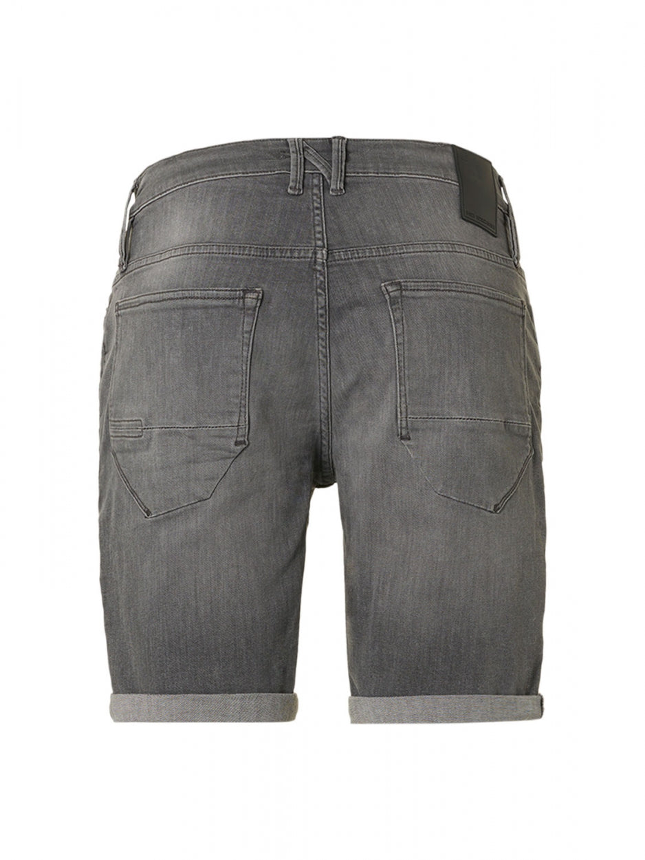 Short Denim Stretch | Light Grey Denim